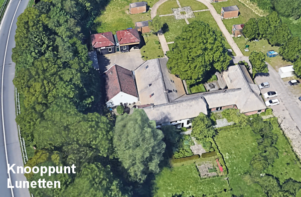 Luchtfoto Het Blauwe Huis | Situatie nu